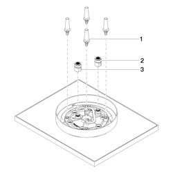 Dornbracht Regenbrause Symetrics für Deckenanbindung 300x240mm 12l/min 6l/min, ... DORNBRACHT-28041980-33 4029011959738 (Abb. 1)