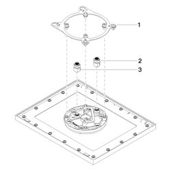 Dornbracht Regenbrause Symetrics für Deckeneinbau 300x240mm 12l/min 6l/min, Dar... DORNBRACHT-28043980-19 4099477009742 (Abb. 1)