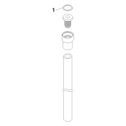 Dornbracht Kneipp-Schlauch Serienneutral 28280979 schwarz weiß... DORNBRACHT-28280979-13 4029011426414 (Abb. 1)