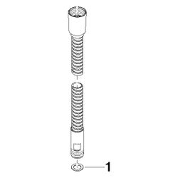 Dornbracht Metall-Brauseschlauch, 1/2"x3/8"x1750mm matt Schwarz, 28322970-33... DORNBRACHT-28322970-33 4029011549359 (Abb. 1)
