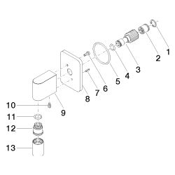 Dornbracht Wandanschlussbogen Lulu Brauseabgang G 3/8" Anschluss G 1/2", Chrom,... DORNBRACHT-28450710-00 4029011436239 (Abb. 1)