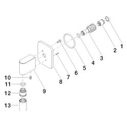 Dornbracht Wandanschlussbogen Lissé, Platin gebürstet... DORNBRACHT-28450845-06 4029011710988 (Abb. 1)