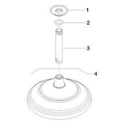 Dornbracht Regenbrause mit Deckenanbindung Madison 14l/min, D 200mm, Chrom... DORNBRACHT-28565977-00 4029011412943 (Abb. 1)