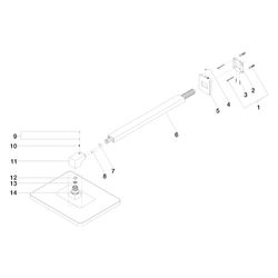 Dornbracht Regenbrause mit Wandanbindung Ausladung 450mm 300x240mm 14l/min G 1/... DORNBRACHT-28761710-06 4099477493176 (Abb. 1)