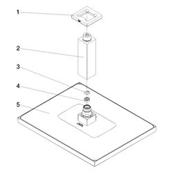 Dornbracht Regenbrause Symetrics mit Deckenanbindung FlowReduce 300x240mm 6,8l/... DORNBRACHT-28770980-99 4099477506166 (Abb. 1)