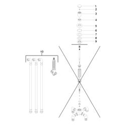 Dornbracht Zweiwege-Umstellung für Wannenrandmontage automatische Umstellung, 3... DORNBRACHT-29140979-00 4029011454530 (Abb. 1)