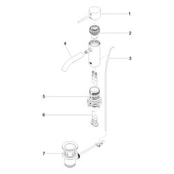 Dornbracht Meta Waschtisch-Einhandmischer mit Ablaufgarnitur 33501662 schwarz m... DORNBRACHT-33501662-33 4029011828898 (Abb. 1)