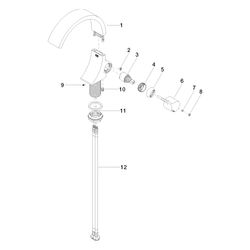 Dornbracht Waschtisch-Einhandbatterie CYO ohne Ablaufgarnitur Ausladung 177mm, ... DORNBRACHT-33525811-99 4029011847226 (Abb. 1)