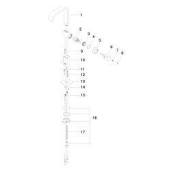 Dornbracht IMO Waschtisch-Einhandmischer mit hohem Auslauf 33526670 chrom... DORNBRACHT-33526670-00 4029011688799 (Abb. 1)