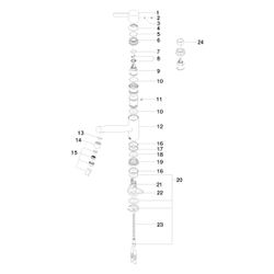 Dornbracht eno Einhebelmischer 33800760 Messing gebürstet... DORNBRACHT-33800760-28 4029011899676 (Abb. 1)