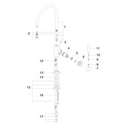 Dornbracht Tara Classic Einhandmischer 33826888 chrom... DORNBRACHT-33826888-00 4029011454905 (Abb. 1)