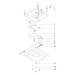 Dornbracht Unterputz-Deckeneinbaukasten für Deckeneinbau mit Licht flächenbündig... DORNBRACHT-3504497090 4029011952005 (Abb. 1)