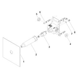 Dornbracht Unterputz-Wandbefestigung Messing bleifrei 2x Anschluss IG 1/2", 3505... DORNBRACHT-3505097090 4029011876318 (Abb. 1)