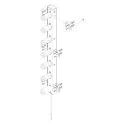 Dornbracht Unterputz-Wandeinbaukasten 6-fach, mit Bedienelement, Einbautiefe 70-... DORNBRACHT-3531497090 4099477470634 (Abb. 1)