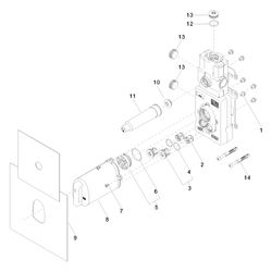 Dornbracht Unterputz-Thermostatmodul Xtool Messing bleifrei 1 Ventil 2x Anschlus... DORNBRACHT-3551197090 4029011847967 (Abb. 1)