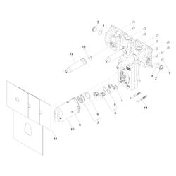 Dornbracht Unterputz-Thermostatmodul Xtool Messing bleifrei 3 Ventile 2x IG 3/4"... DORNBRACHT-3553497090 4029011847943 (Abb. 1)
