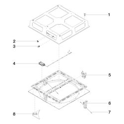 Dornbracht Unterputz-Deckeneinbaukasten Rainmoon 1356x1356x290mm 2 Strahlarten A... DORNBRACHT-3561097090 4029011820670 (Abb. 1)