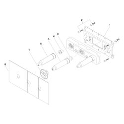Dornbracht Unterputz-Wandbatterie Auslauf mittig 2x Anschluss IG 1/2" 1x Abgang ... DORNBRACHT-3570097090 4029011972690 (Abb. 1)