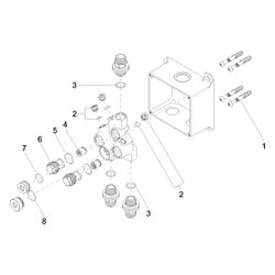 Dornbracht Waschtischbatterie eSet Touchfree mit Temperatureinstellung zur Kombi... DORNBRACHT-3574097090 4029011749964 (Abb. 1)