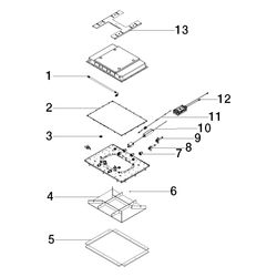 Dornbracht Unterputz-Deckeneinbaukasten Serenity Sky plus mit Licht flächenbündi... DORNBRACHT-3578197090 4099477268354 (Abb. 1)