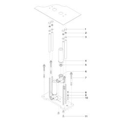 Dornbracht Unterputz-Bodenbefestigung Serienneutral 35948970... DORNBRACHT-3594897090 4029011681196 (Abb. 1)