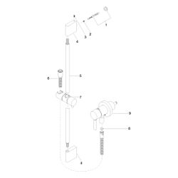 Dornbracht Meta Unterputz-Einhandmischer Serienspezifisch 36013660 schwarz matt... DORNBRACHT-36013660-33 4029011920523 (Abb. 1)