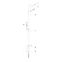 Dornbracht Unterputz Einhandmischer Serienneutral 36111970 schwarz matt... DORNBRACHT-36111970-33 4029011920387 (Abb. 1)
