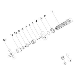 Dornbracht Unterputz-Zweiwege-Umstellung Madison, Rosette 60mm, Messing 23kt Go... DORNBRACHT-36200361-09 4029011965999 (Abb. 1)