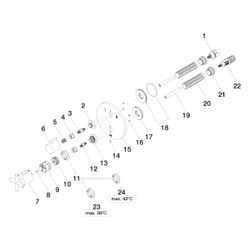 Dornbracht Unterputz-Thermostat Tara mit Zweiwege-Mengenregulierung, Abdeckplat... DORNBRACHT-36426892-93 4099477018065 (Abb. 1)