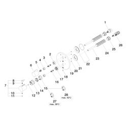 Dornbracht Unterputz-Thermostat mit Dreiwege-Mengenregulierung Abdeckplatte D 1... DORNBRACHT-36427970-28 4029011900587 (Abb. 1)