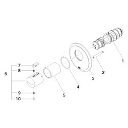 Dornbracht Unterputz-Thermostat Madison xTool ohne Mengenregulierung G 1/2", Pl... DORNBRACHT-36501977-08 4029011848360 (Abb. 1)