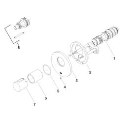 Dornbracht Unterputz-Thermostat Serienspezifisch 3/4" 36503979 Messing... DORNBRACHT-36503979-09 4029011848773 (Abb. 1)