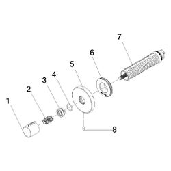 Dornbracht Unterputzventil Meta, rechtsschließend, 1/2", Rosette 60mm, Chrom ge... DORNBRACHT-36607660-93 4099477160214 (Abb. 1)