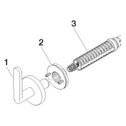 Dornbracht Unterputzventil Meta, rechtsschließend, 1/2", Rosette 60mm, Light Go... DORNBRACHT-36607661-26 4099477190044 (Abb. 1)