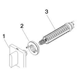 Dornbracht Unterputzventil CL.1 linksschließend warm G 1/2", Chrom... DORNBRACHT-36607707-00 4029011853920 (Abb. 1)