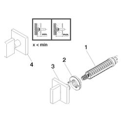 Dornbracht Unterputzventil Mem, eckig, rechtsschließend, 1/2", Rosette 60x60mm,... DORNBRACHT-36607782-99 4029011854606 (Abb. 1)