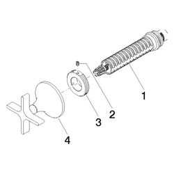 Dornbracht Unterputzventil Vaia rechtsschließend, G 3/4", 60mm, Messing gebürst... DORNBRACHT-36608809-28 4029011923388 (Abb. 1)