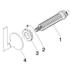 Dornbracht Unterputzventil Vaia rechtsschließend, G 3/4", 60mm, Chrom, 36608819... DORNBRACHT-36608819-00 4029011854835 (Abb. 1)