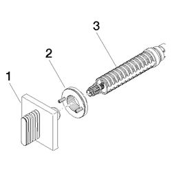 Dornbracht CL.1 Unterputzventil rechtsschließend 1/2" 36617705 chrom... DORNBRACHT-36617705-00 4029011855252 (Abb. 1)