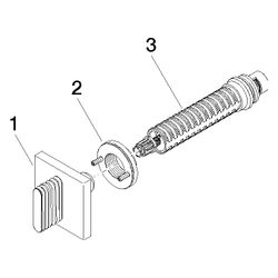 Dornbracht CL.1 Unterputzventil rechtsschließend 3/4" 36618705 platin matt... DORNBRACHT-36618705-06 4029011855313 (Abb. 1)