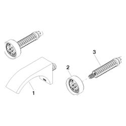 Dornbracht CYO Waschtisch-Wandbatterie 36707811 platin matt... DORNBRACHT-36707811-06 4029011922329 (Abb. 1)