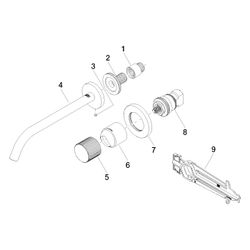 Dornbracht Meta Waschtisch-Wand-Einhandmischer ohne Ablaufgarnitur 36861664 chr... DORNBRACHT-36861664-00 4029011845284 (Abb. 1)