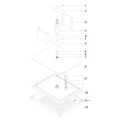 Dornbracht Regenbrause Just Rain mit Deckenanbindung 44l/min, Edelstahl gebürst... DORNBRACHT-41507979-86 4029011560996 (Abb. 1)