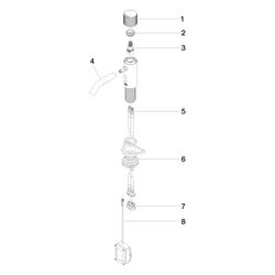Dornbracht Waschtischarmatur Meta Infrarot-Sensorik o. Ablaufg., Ausladung 125m... DORNBRACHT-44515660-19 4029011999000 (Abb. 1)