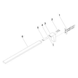 Dornbracht Handtuchhalter CL.1 1-teilig starr Ausladung 400mm, Dark Platinum ge... DORNBRACHT-83211705-99 4029011801020 (Abb. 1)