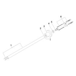 Dornbracht Handtuchhalter Tara 1-teilig starr, Ausladung 445mm, Dark Platinum g... DORNBRACHT-83211892-99 4029011816925 (Abb. 1)