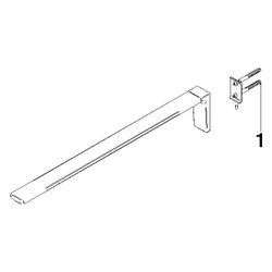 Dornbracht Handtuchhalter 1-teilig, starr, Ausladung 454mm, Light Gold gebürste... DORNBRACHT-83211976-27 4099477273495 (Abb. 1)