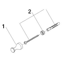 Dornbracht Haken Madison, Messing 23kt Gold... DORNBRACHT-83250970-09 4029011304620 (Abb. 1)