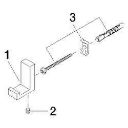 Dornbracht Haken für Lot, Ausladung 35mm, Platin gebürstet... DORNBRACHT-83251780-06 4029011423789 (Abb. 1)