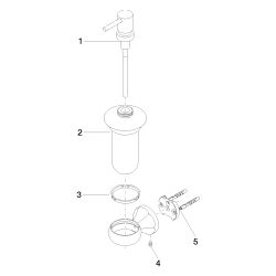 Dornbracht Madison Spender Wandmodell 83435361 Messing gebürstet... DORNBRACHT-83435361-28 4029011901539 (Abb. 1)